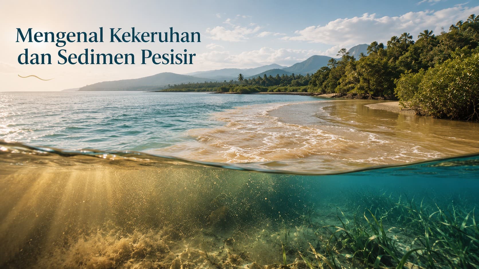 Mengenal Kekeruhan dan Sedimen Pesisir: Saat Sungai, Sedimen, dan Cahaya Bertemu di Laut