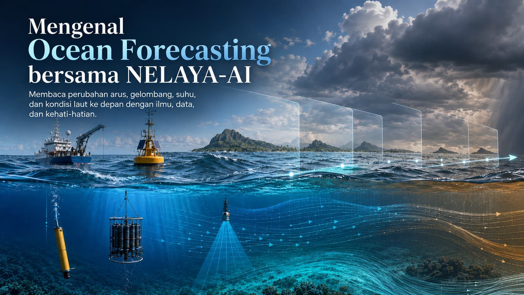 Mengenal Ocean Forecasting: Ketika Laut Diprakirakan dengan Ilmu dan Kehati-hatian