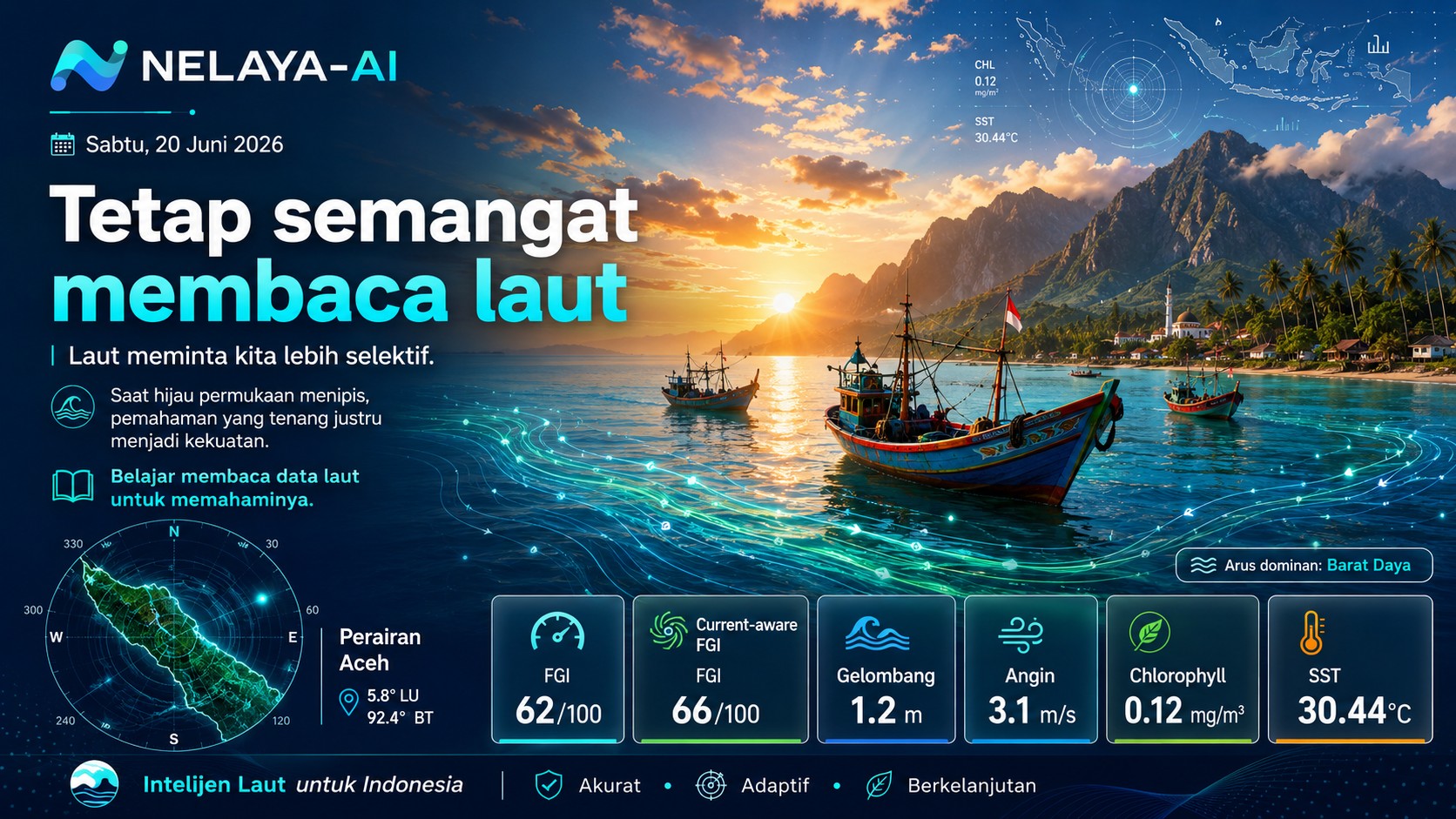 Sabtu, Saat Hijau Permukaan Menipis: Laut Aceh Meminta Kita Lebih Selektif