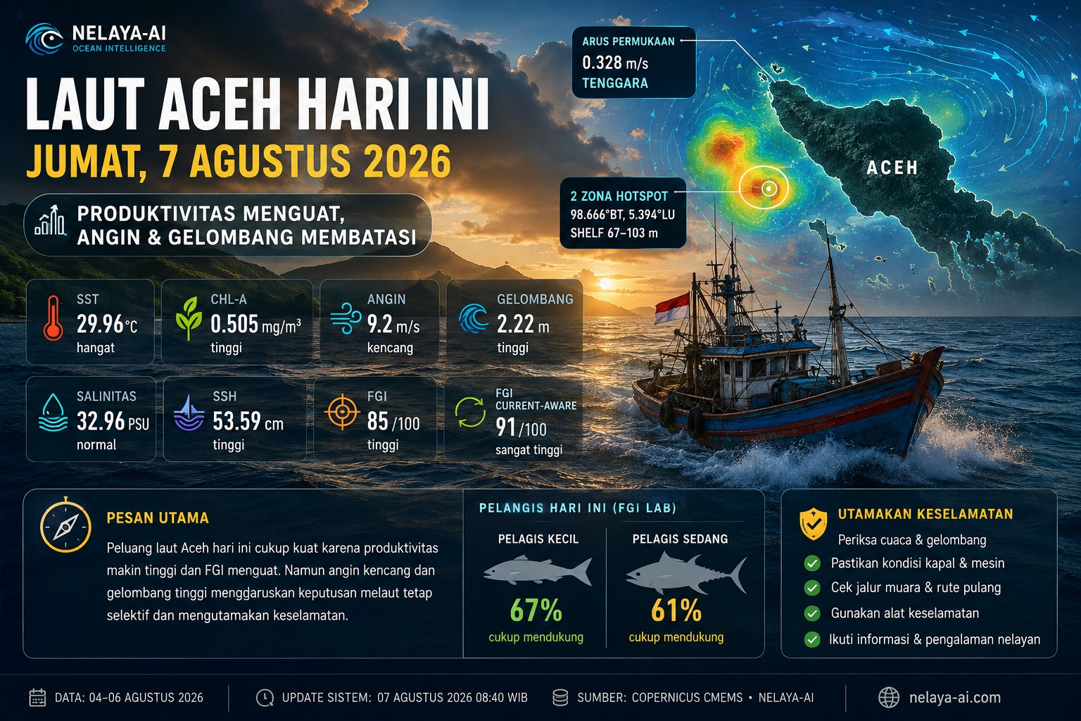 Jum’at, Peluang Kuat tetapi Hari Refleksi Laut