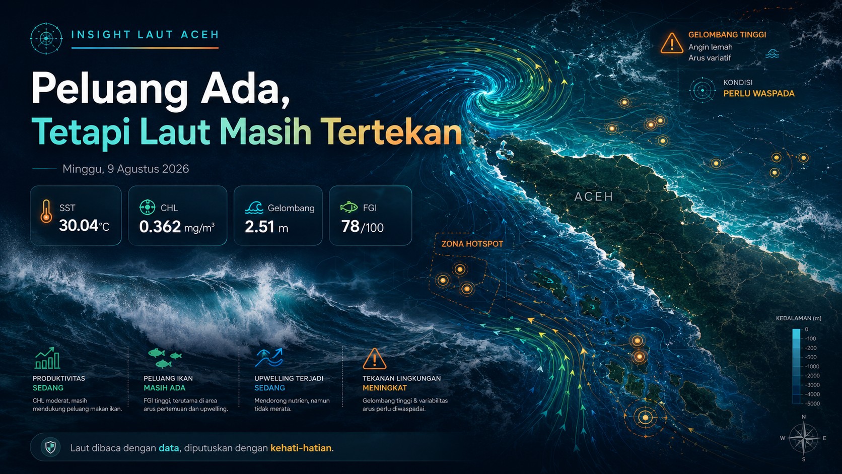 Minggu, Peluang Ada tetapi Laut Masih Tertekan