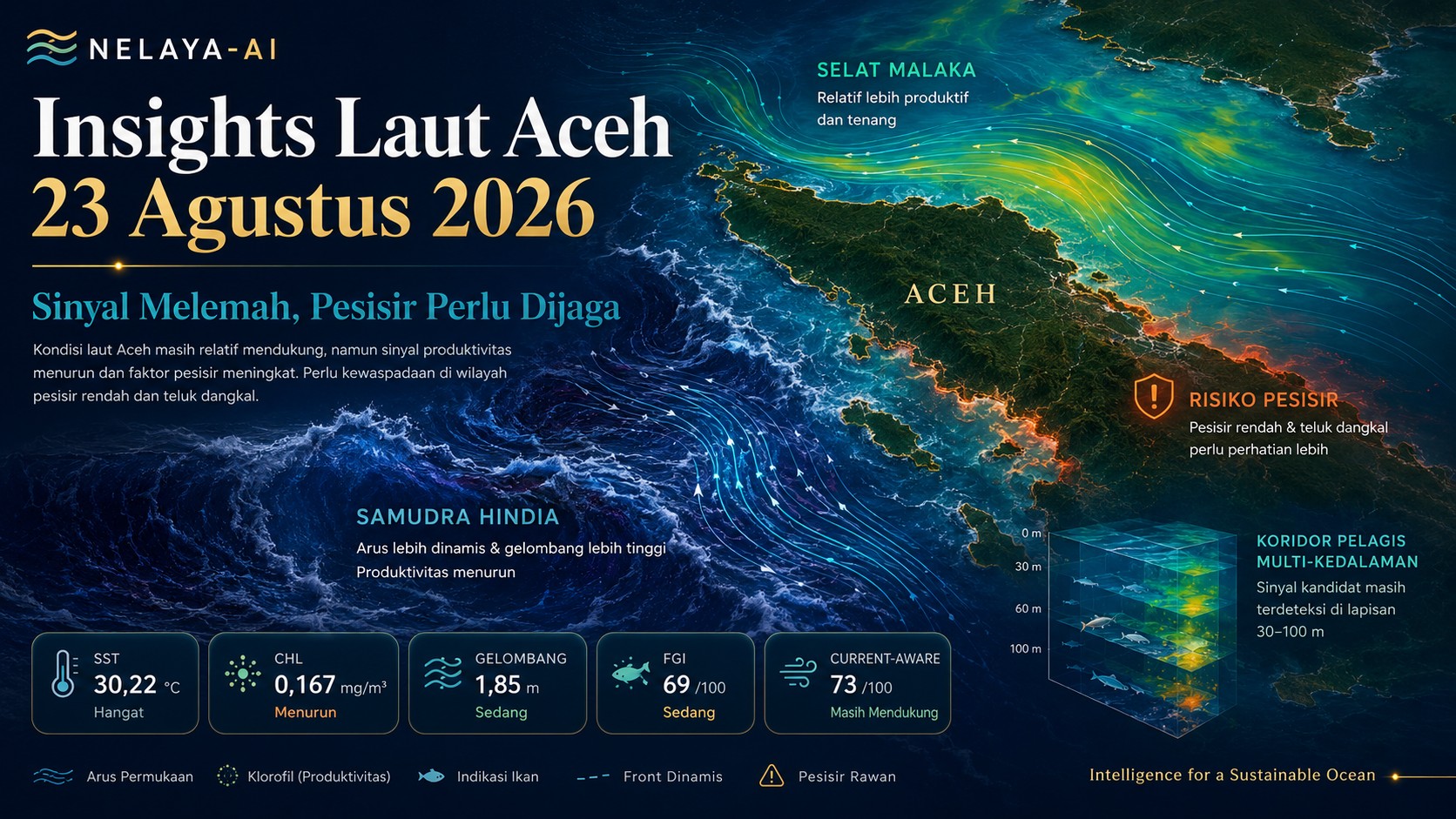Minggu, Sinyal Melemah dan Pesisir Perlu Dijaga