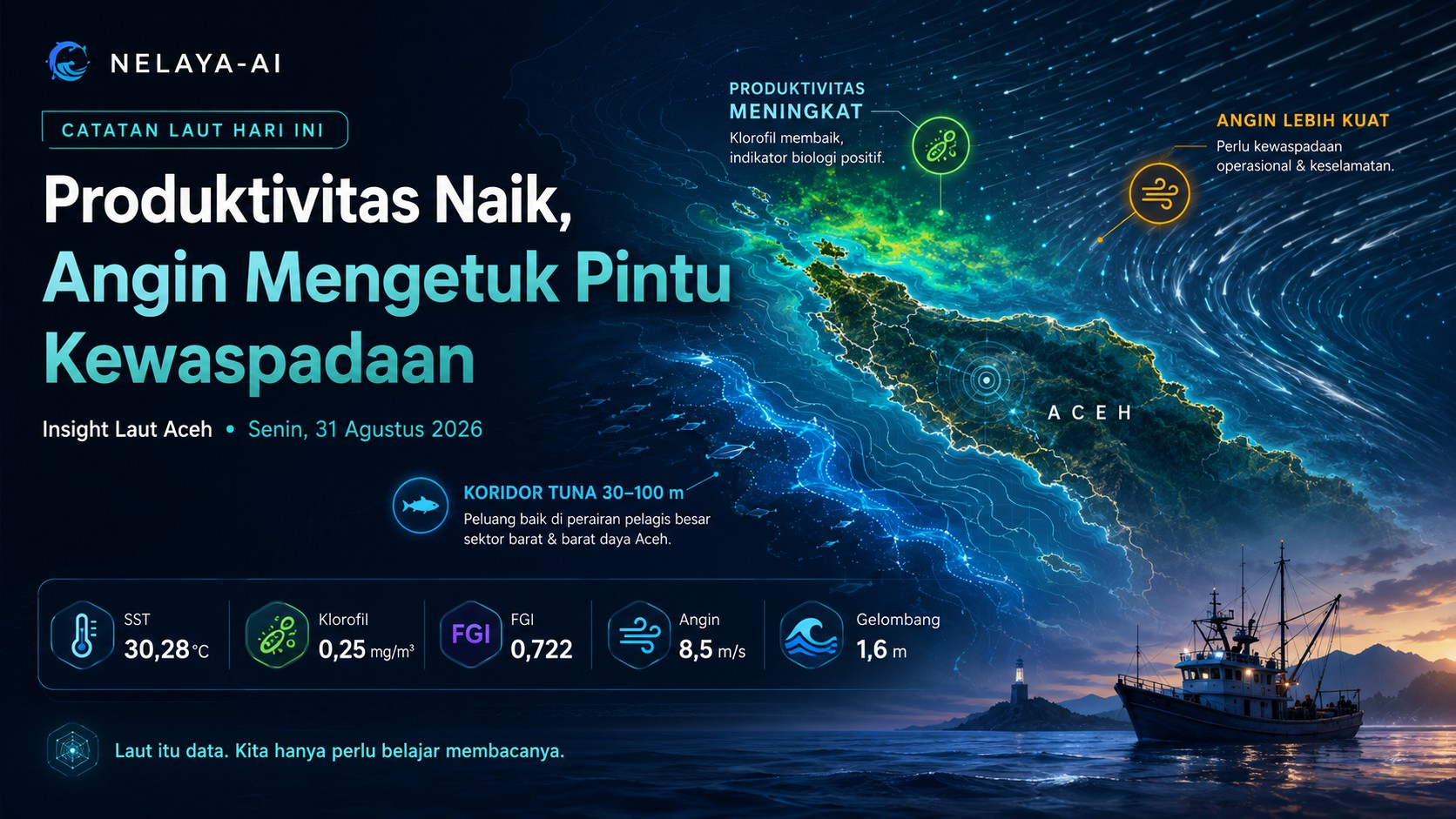 Senin, Produktivitas Naik tetapi Angin Mengetuk Pintu Kewaspadaan