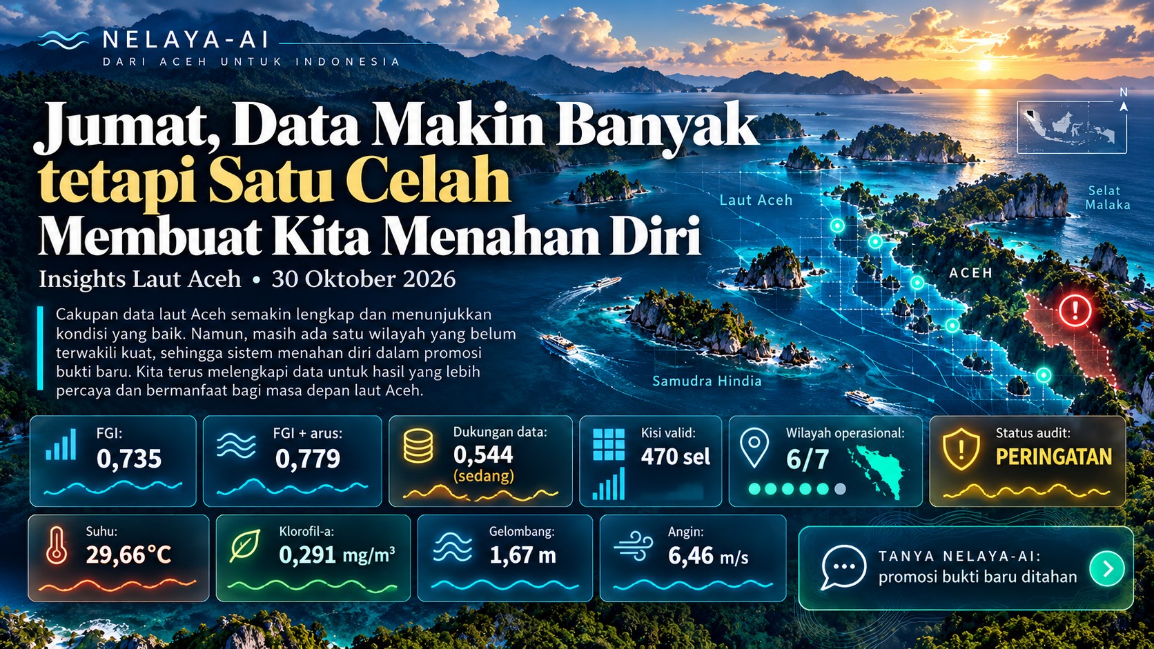 Jumat, Data Makin Banyak tetapi Satu Celah Membuat Kita Menahan Diri